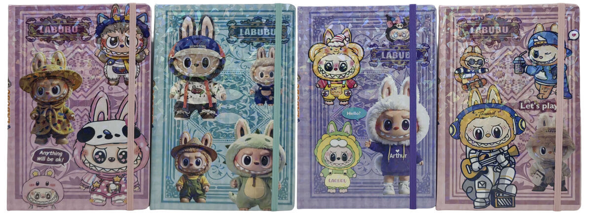 Блокнот  на гумці А5/80арк.