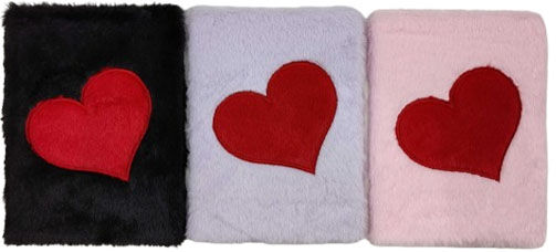 Блокнот хутряна обкладинка 