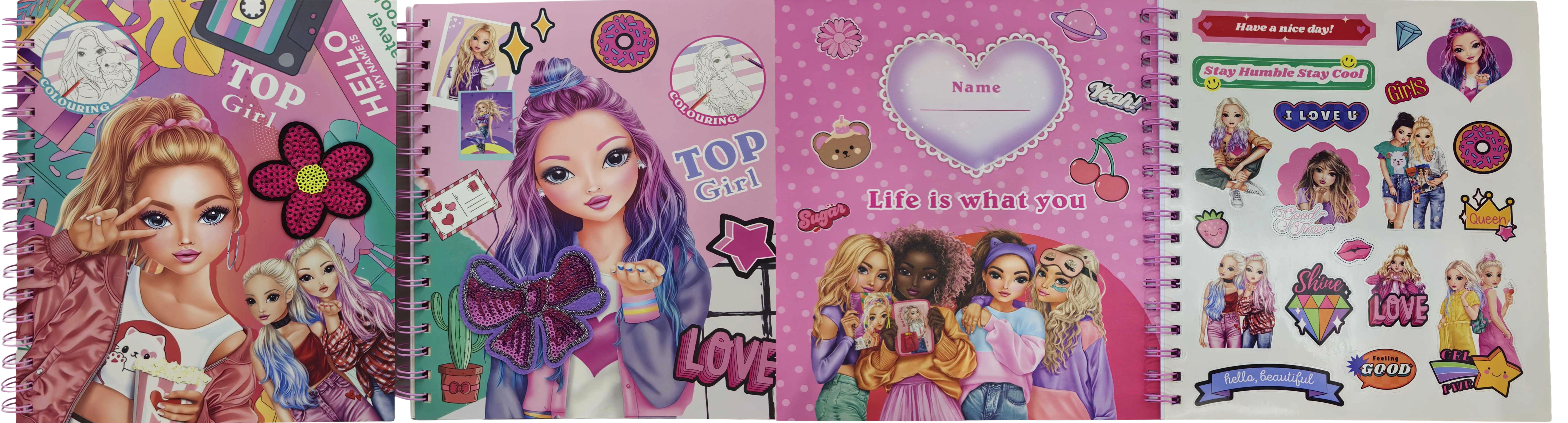 Альбом для творчості 32арк.розмальовки,1арк.наклейки 