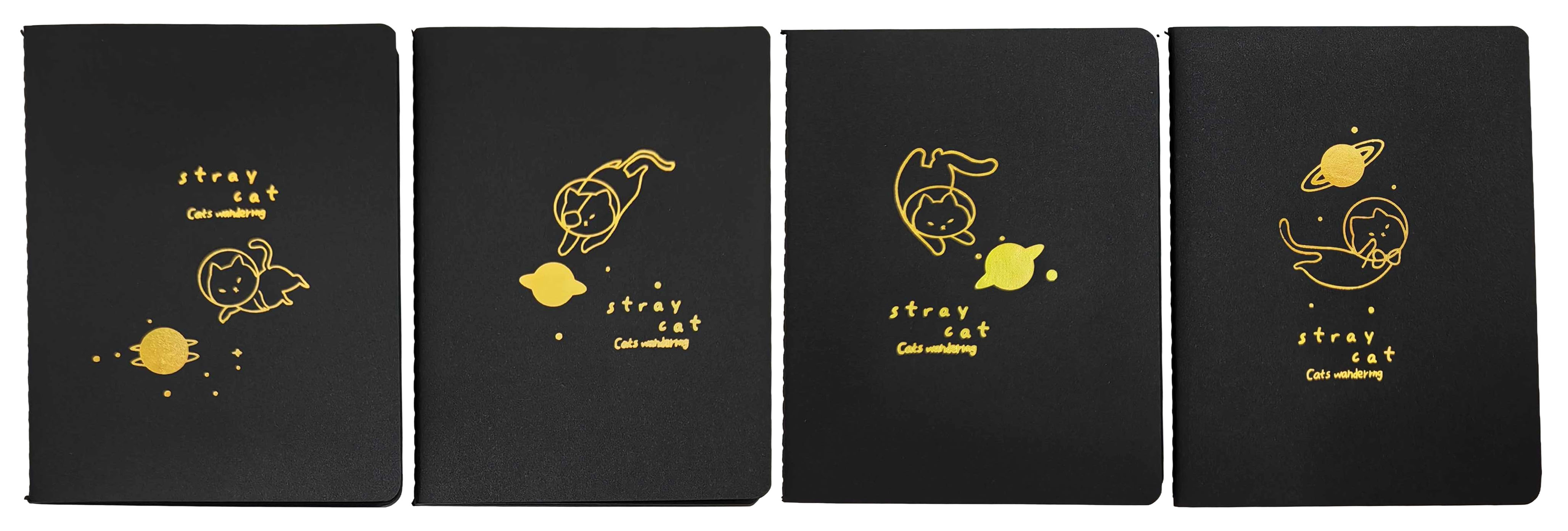 Блокнот із чорними аркушами А6/24арк.