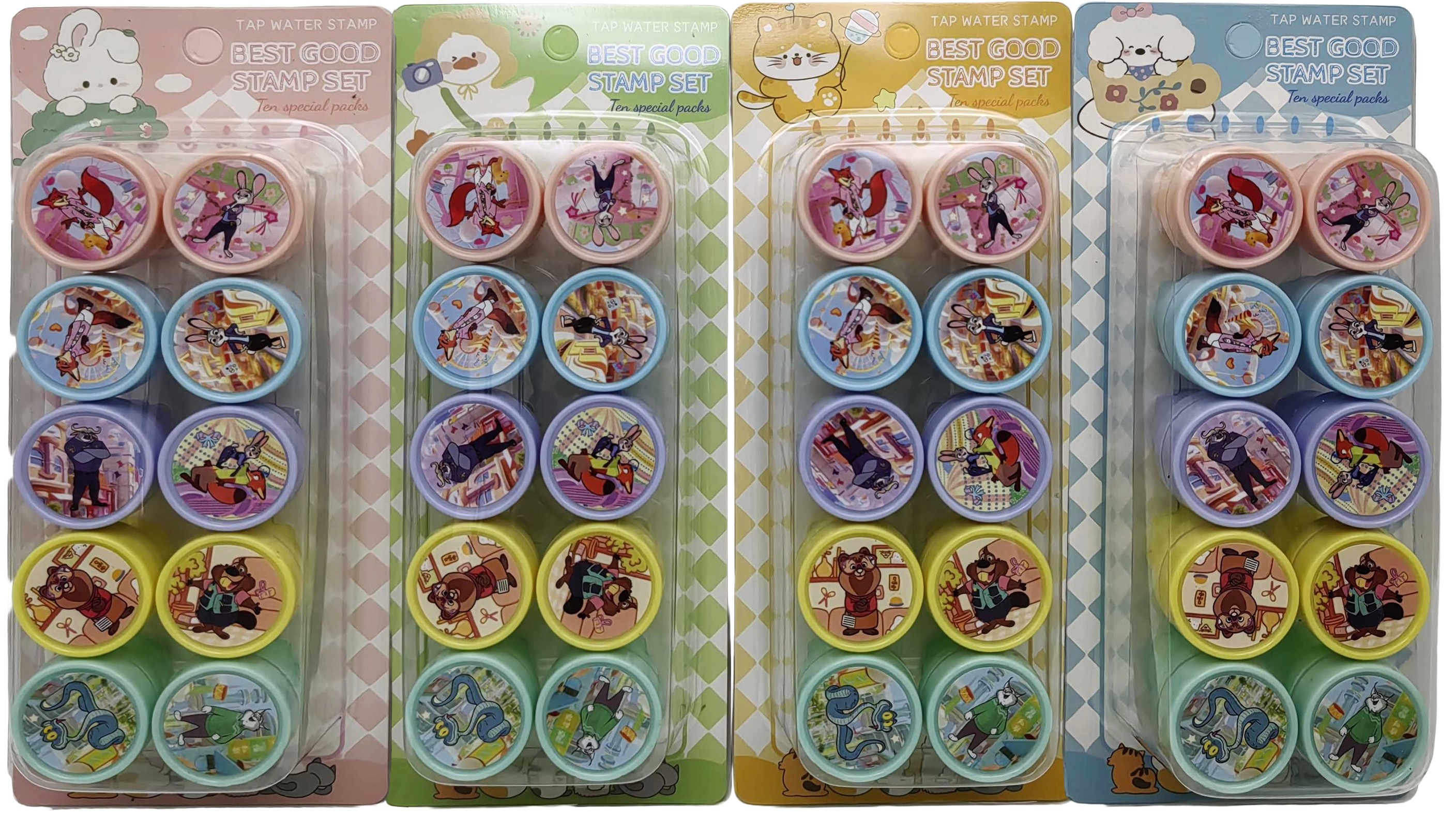 Набір для творчості штампики 25мм 10шт. 