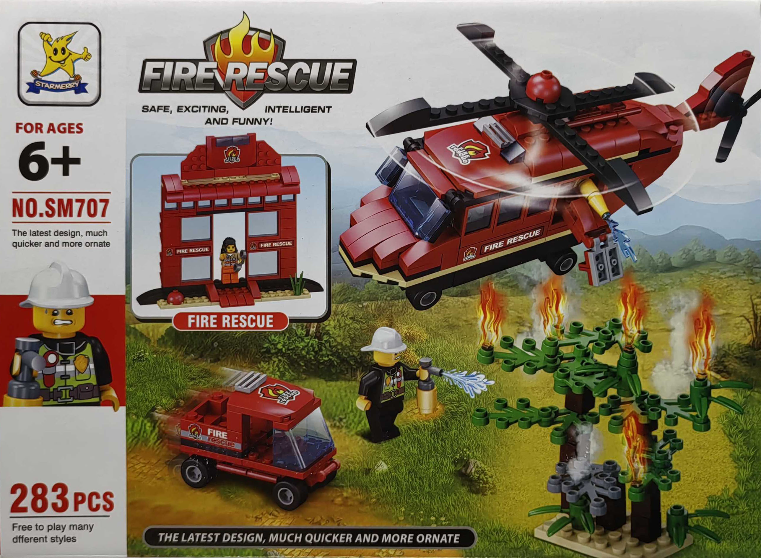 Конструктор  283 детали 