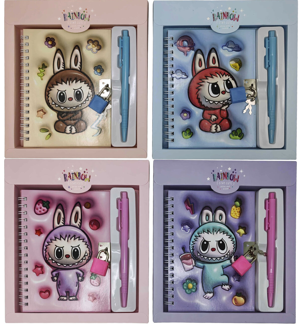 Блокнот на замочці мет.11*15см + ручка кулькова  Блокнот на замочці мет.11*15см + ручка кулькова