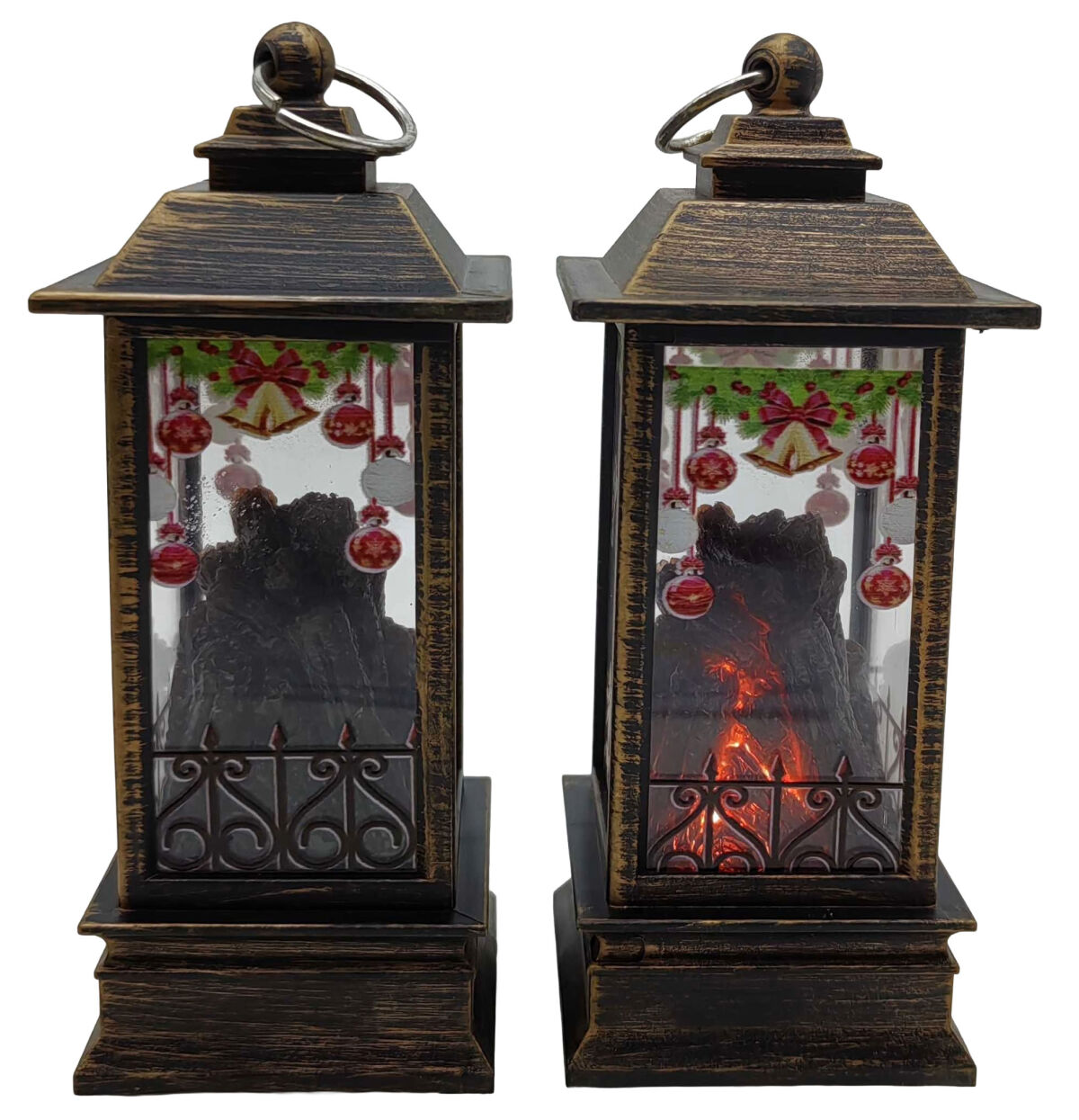 Ліхтар декор.новорічний світящ.LED 