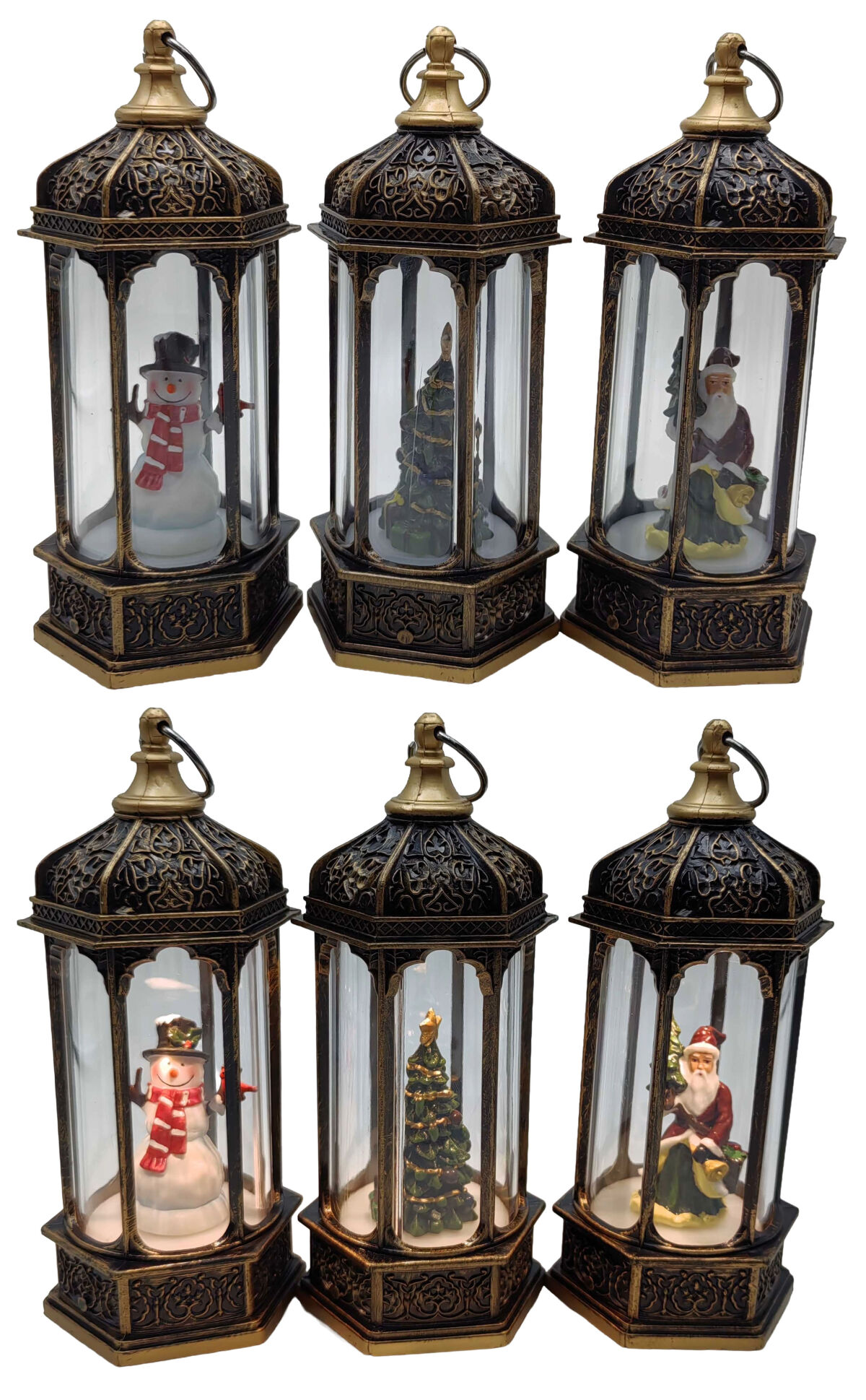 Ліхтар декор.новорічний світящ.LED 