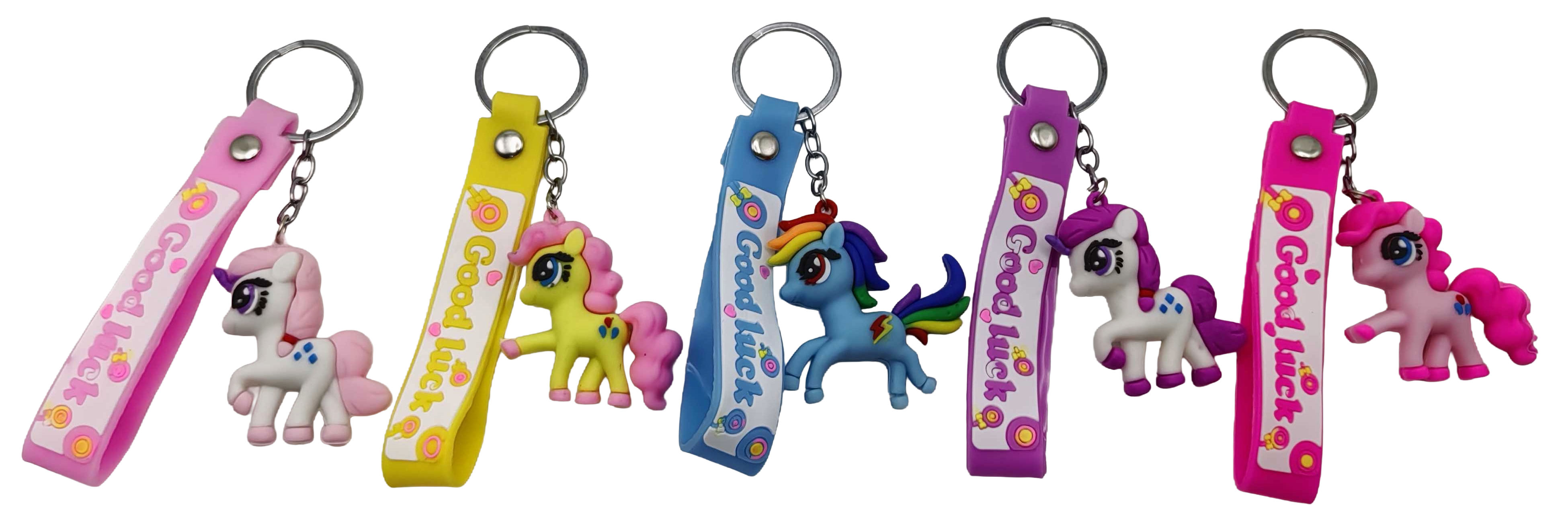 Брелок силіконовий з хлястиком 