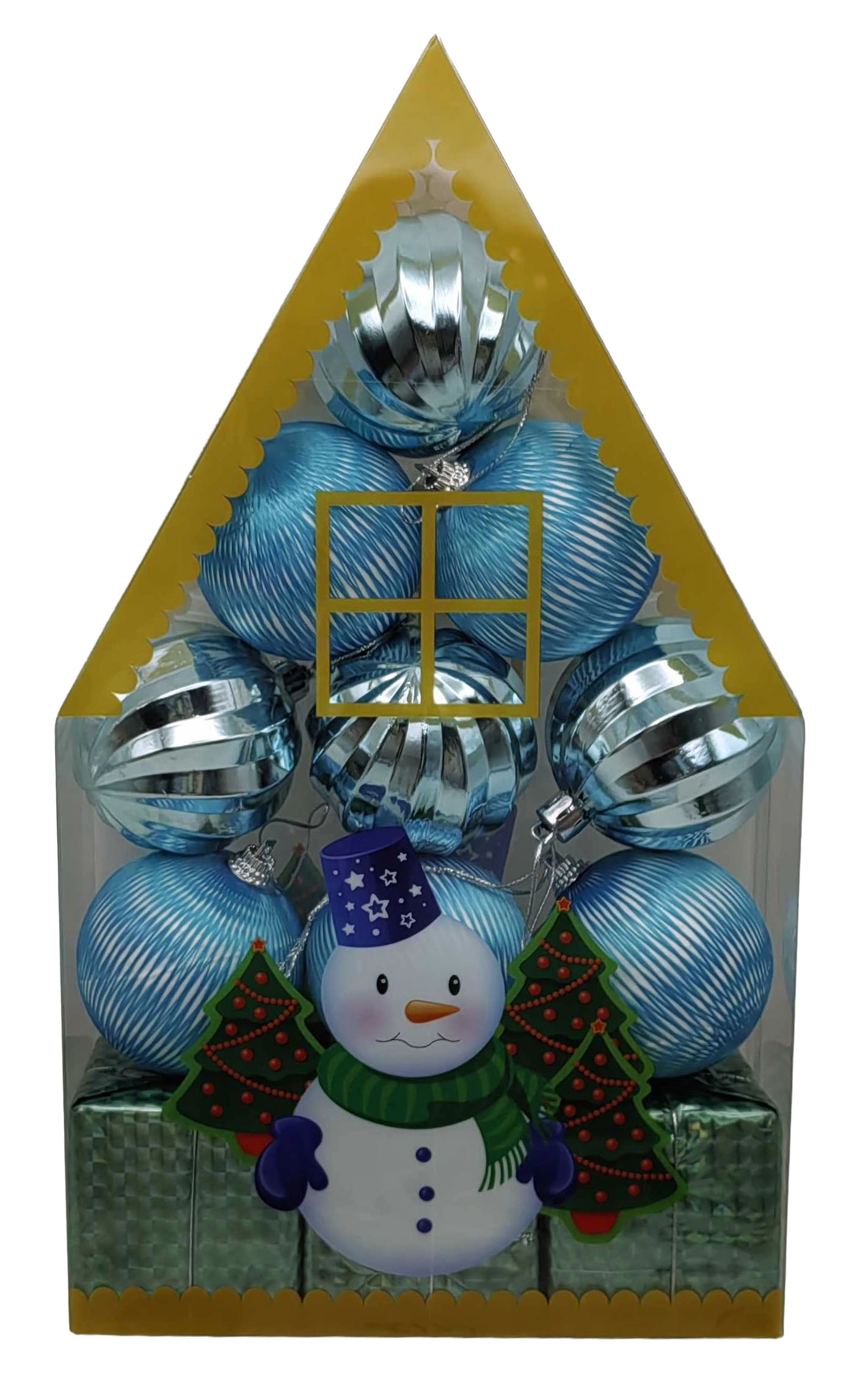 Набір іграшок на ялинку 