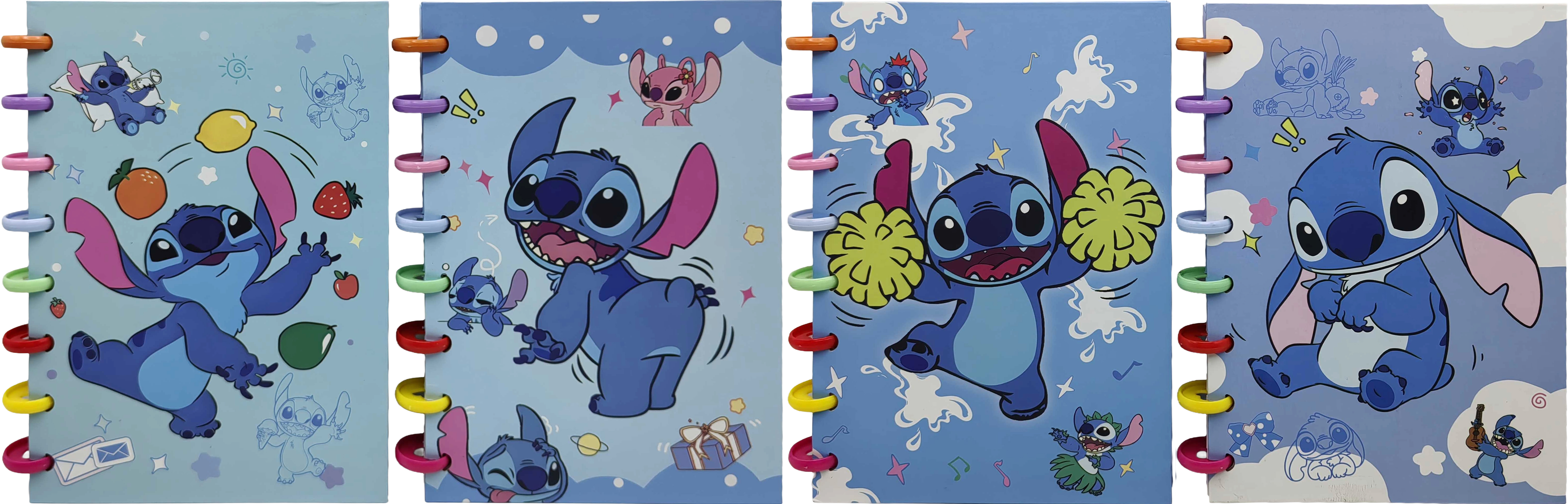 Зошит на спіралі кольоровой А5/80арк.