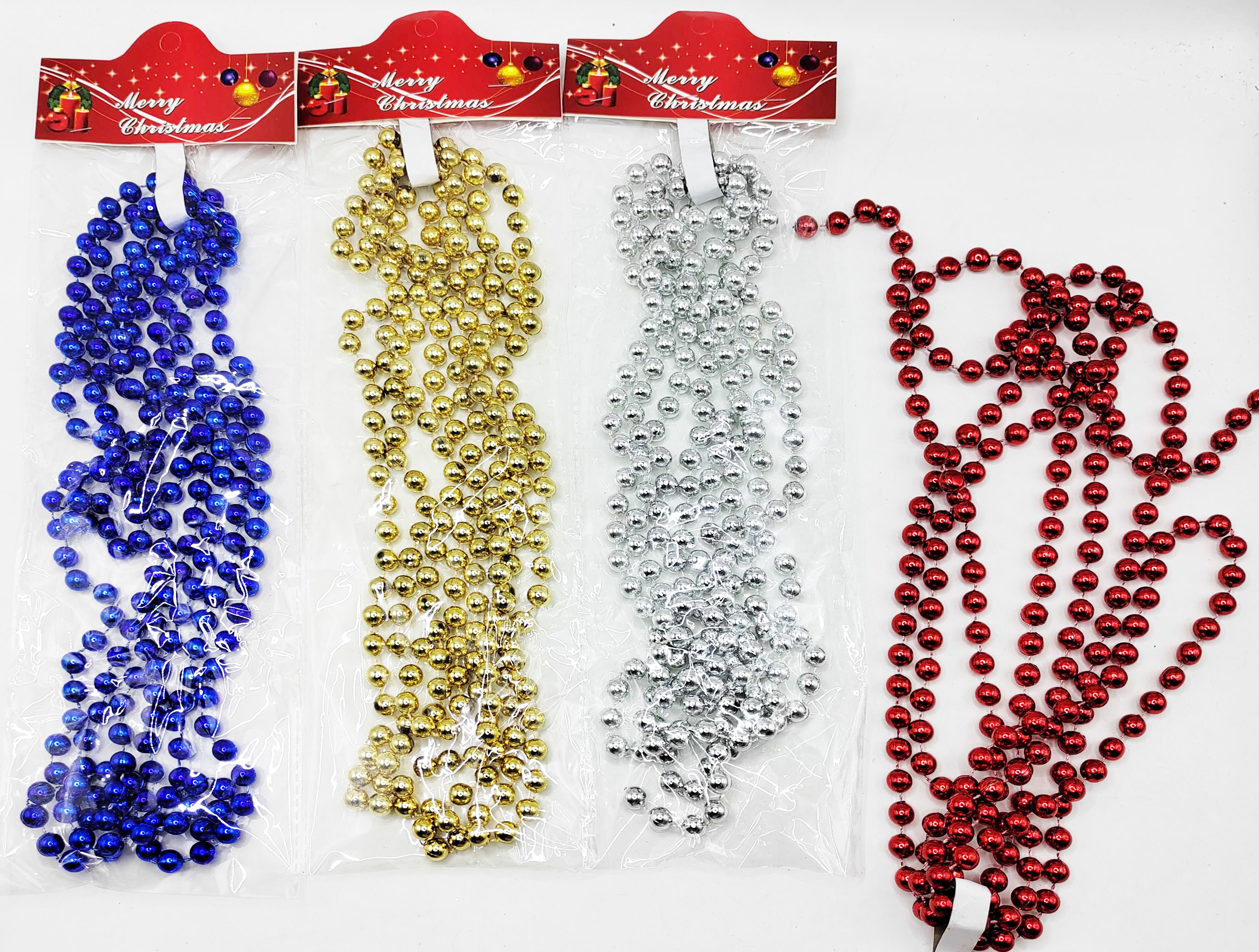 Намиста на ялинку 11мм*2,7м,4кол.