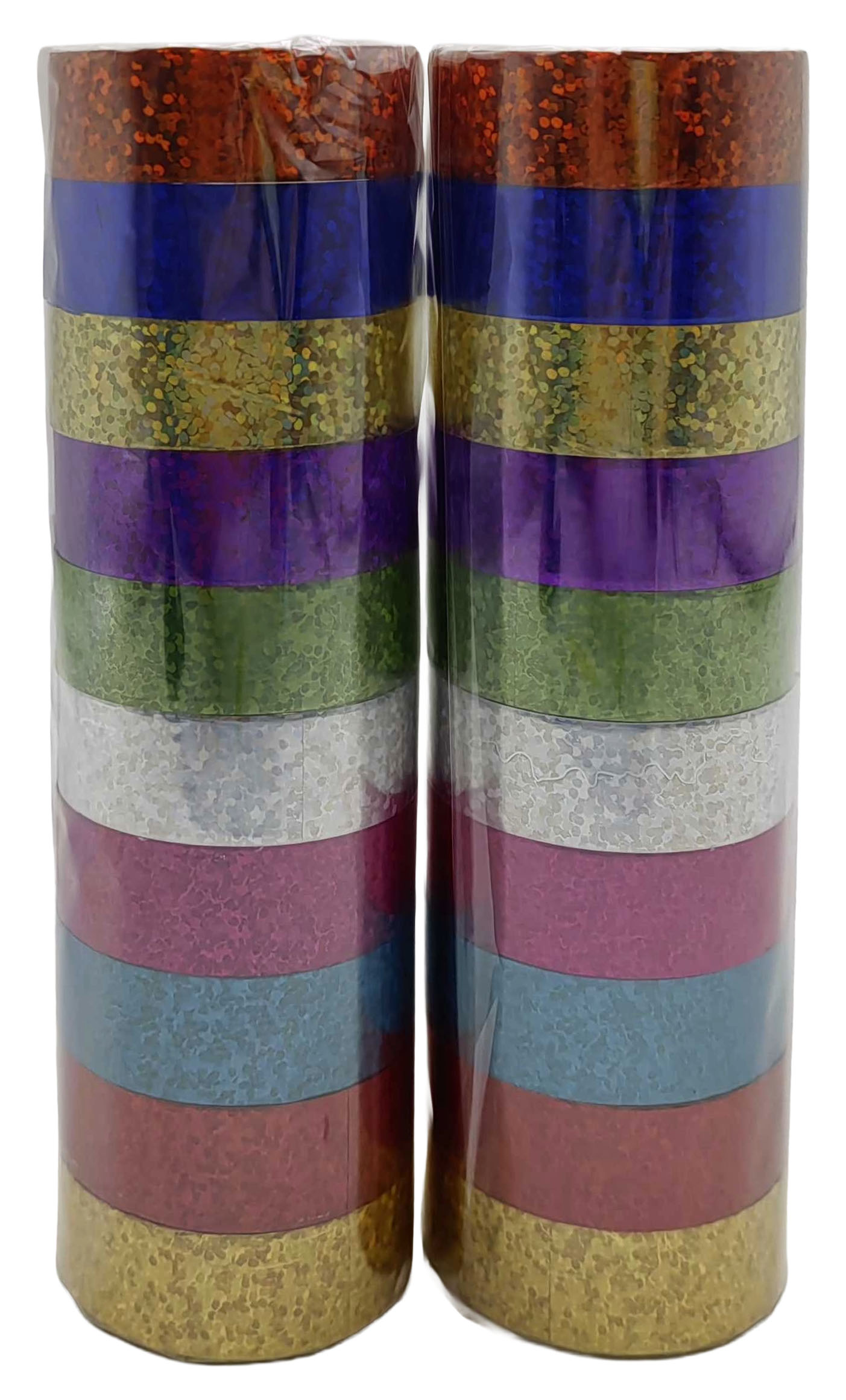 Стрічка клейк.декор.кольор.10шт.*1,5*300см 