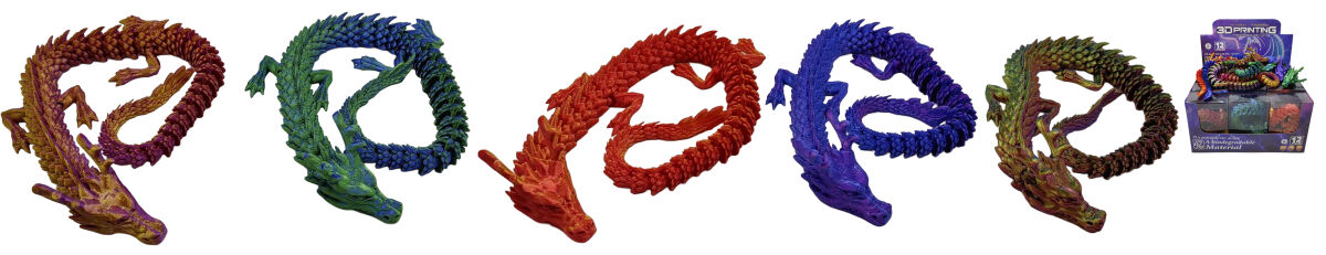Іграшка 3D друкована рухома 