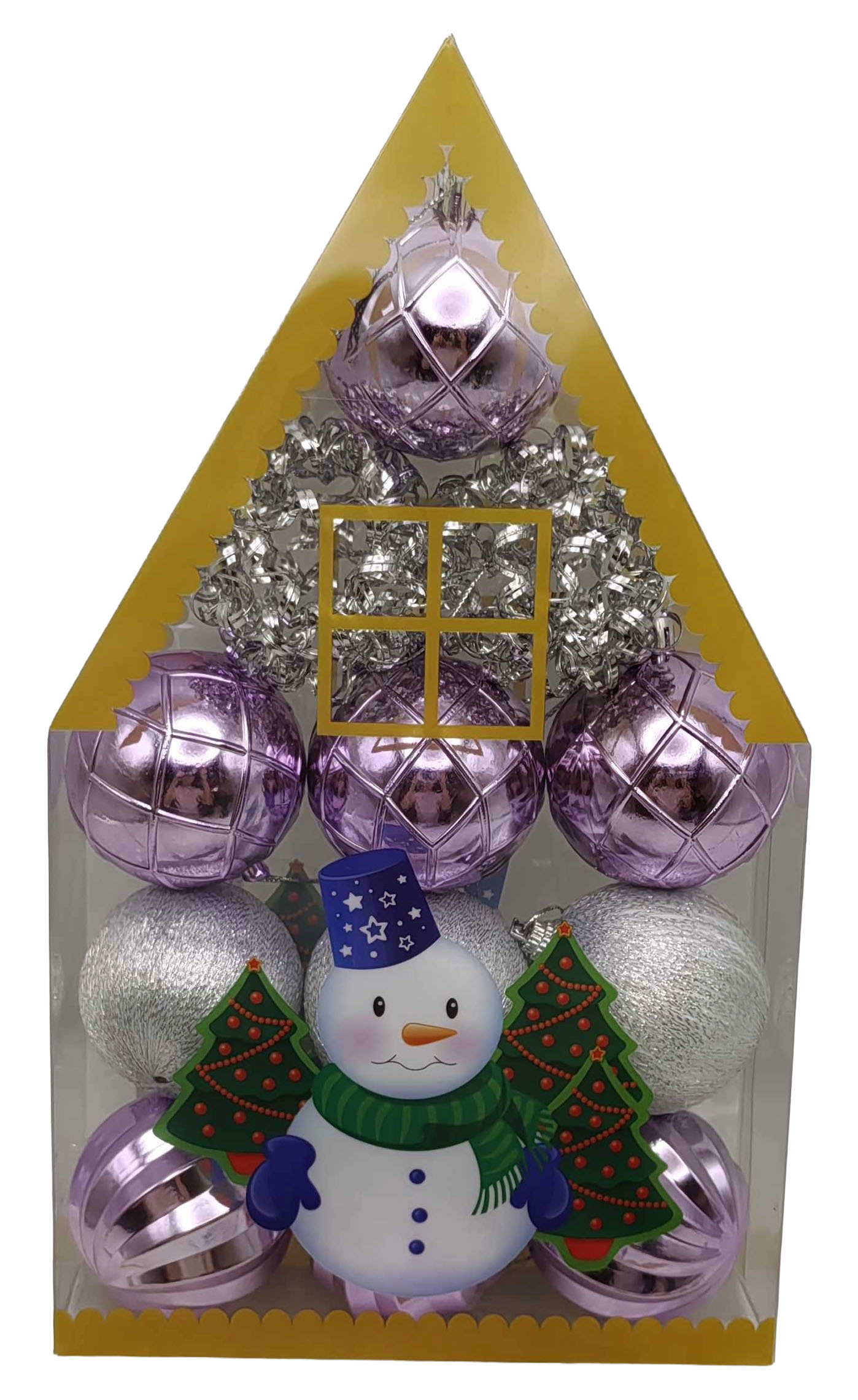 Набір іграшок на ялинку 