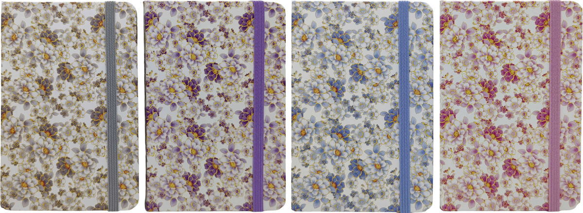 Блокнот на гумці шкірзам 