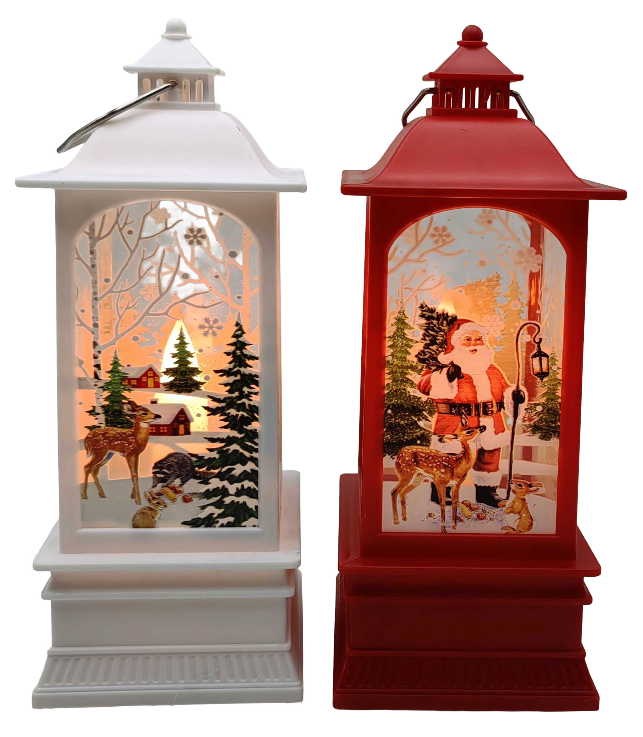 Ліхтар декор.новорічний світящ.LED 