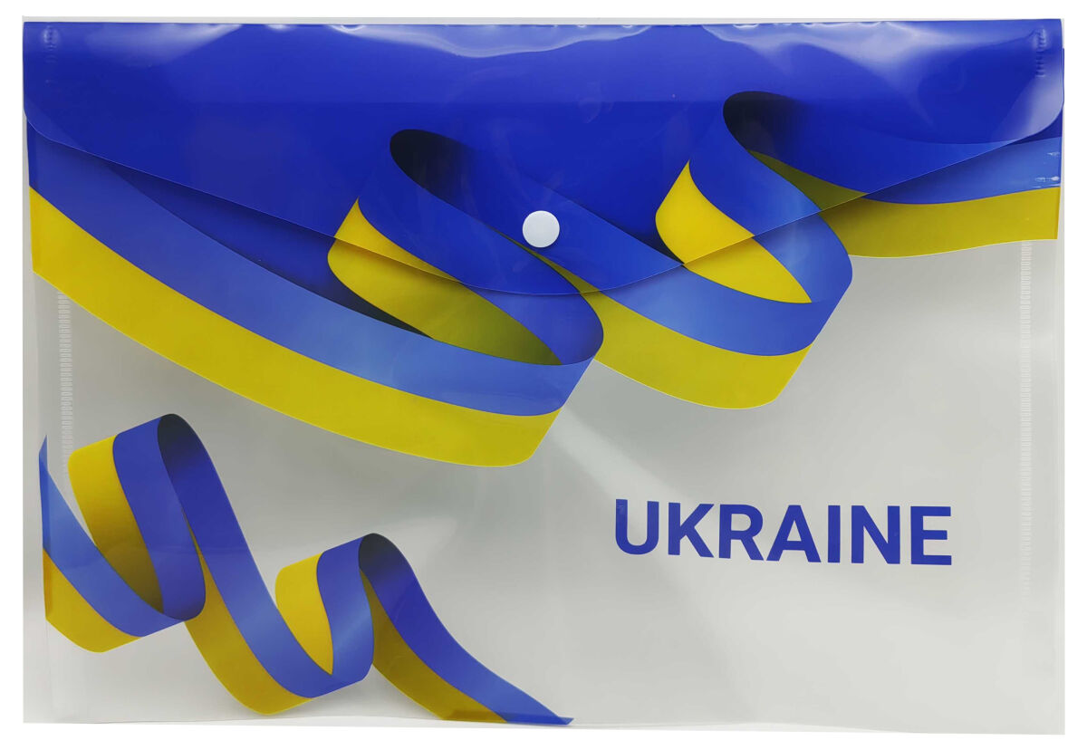 Папка-конверт на кнопке А4+ 