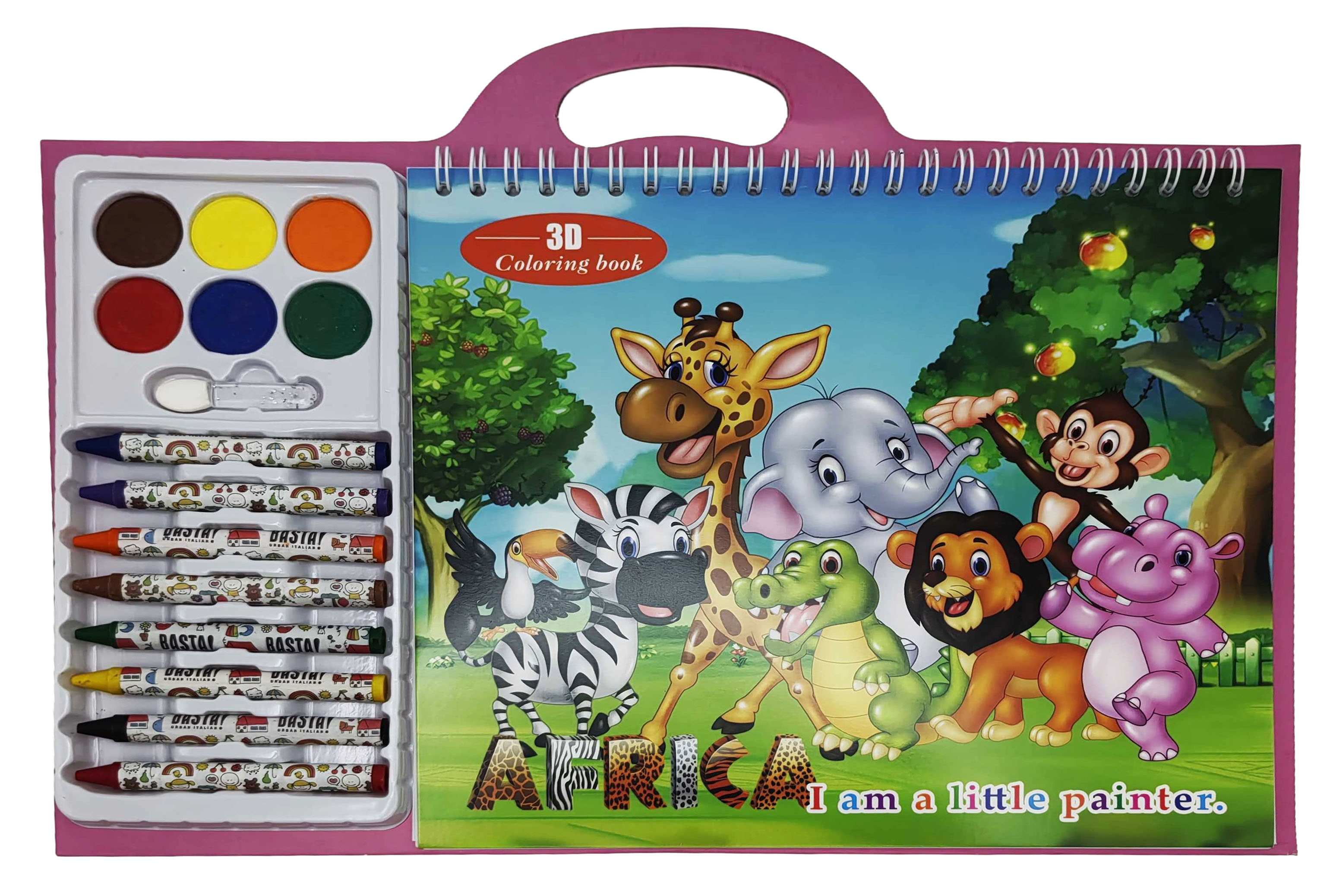 Набір для творчості-Розмальовка 12арк. 