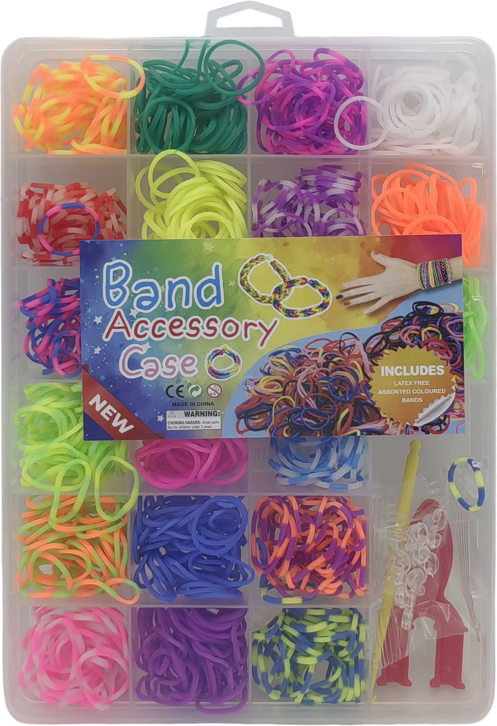 Н-р для плетіння-гумочки 650шт.в кор.+інстр-ти