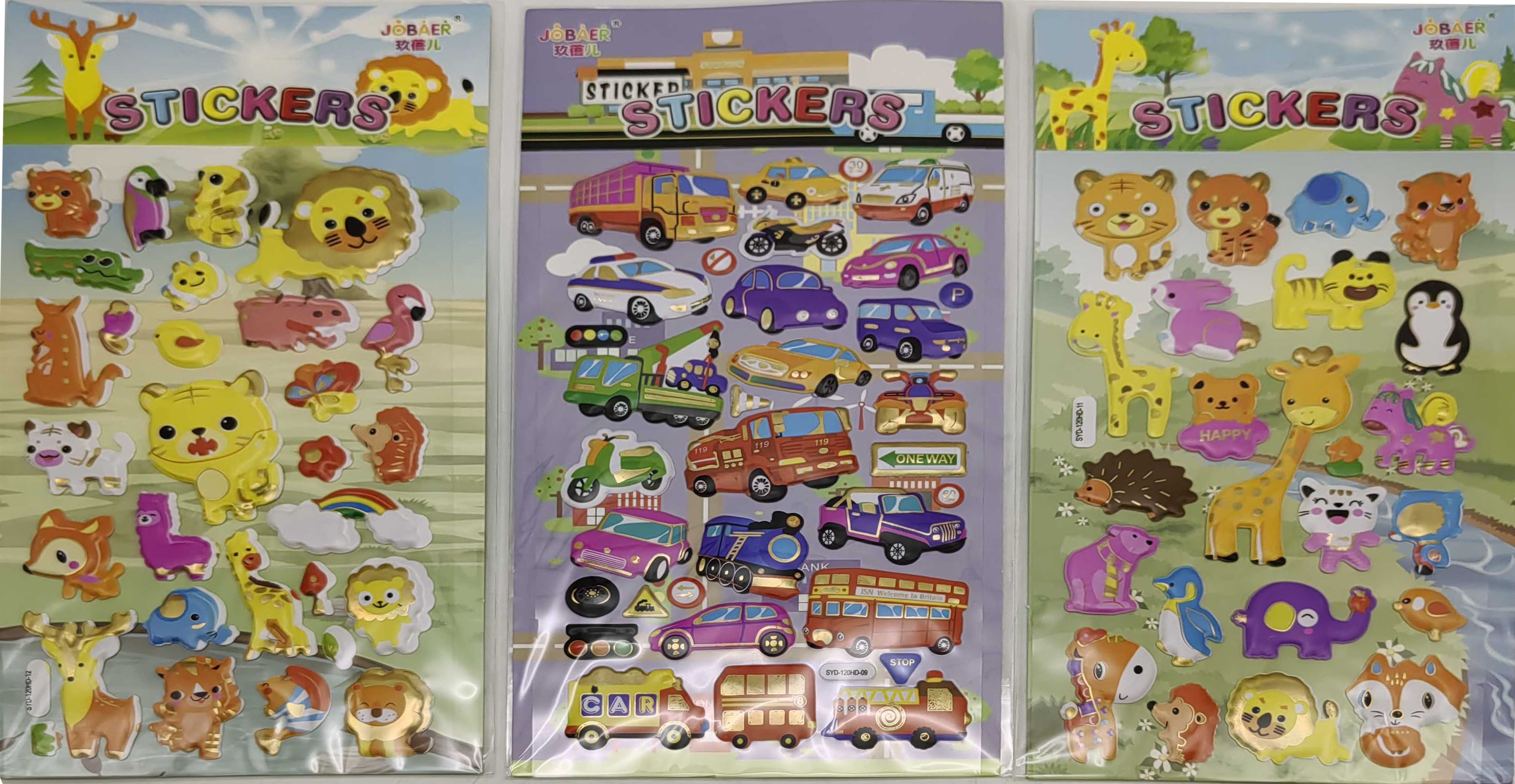 Наклейка об'ємна 3D 