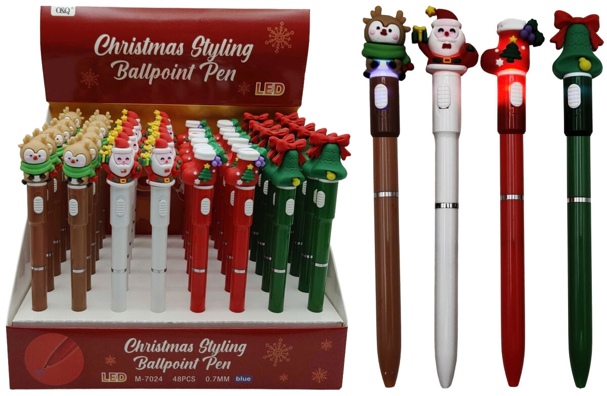 Ручка кулькова світиться 