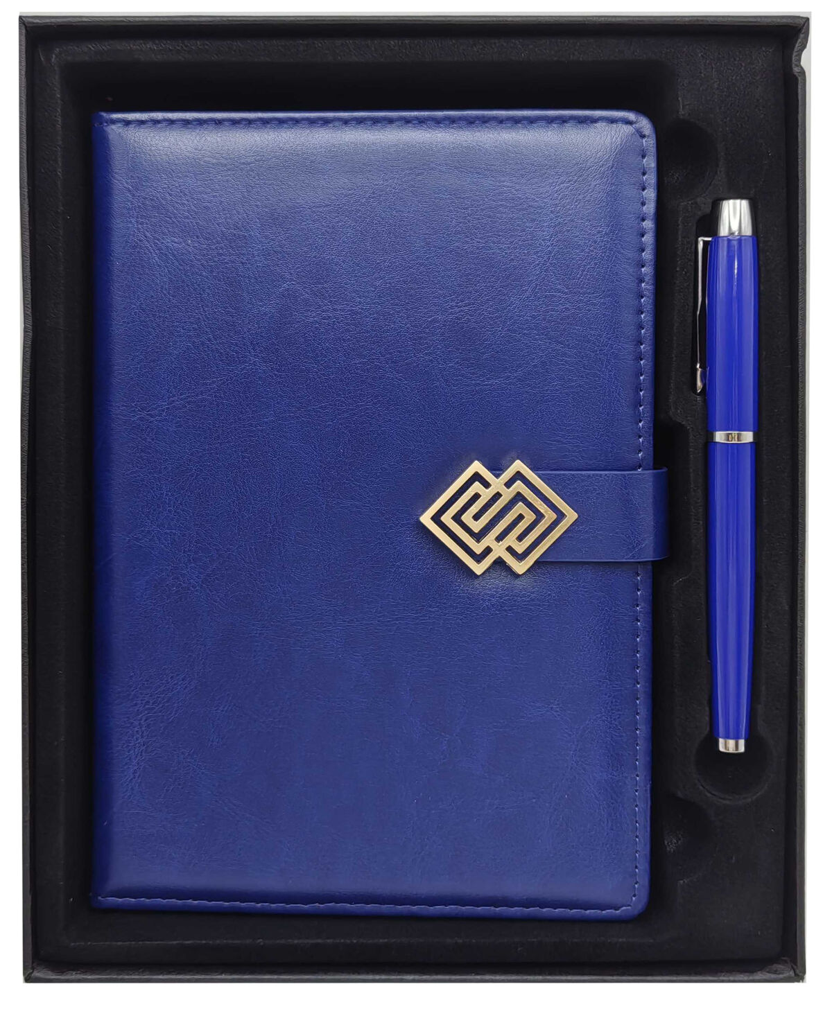 Блокнот шкір/зам на магніті А5/100арк.+ручка роллер 