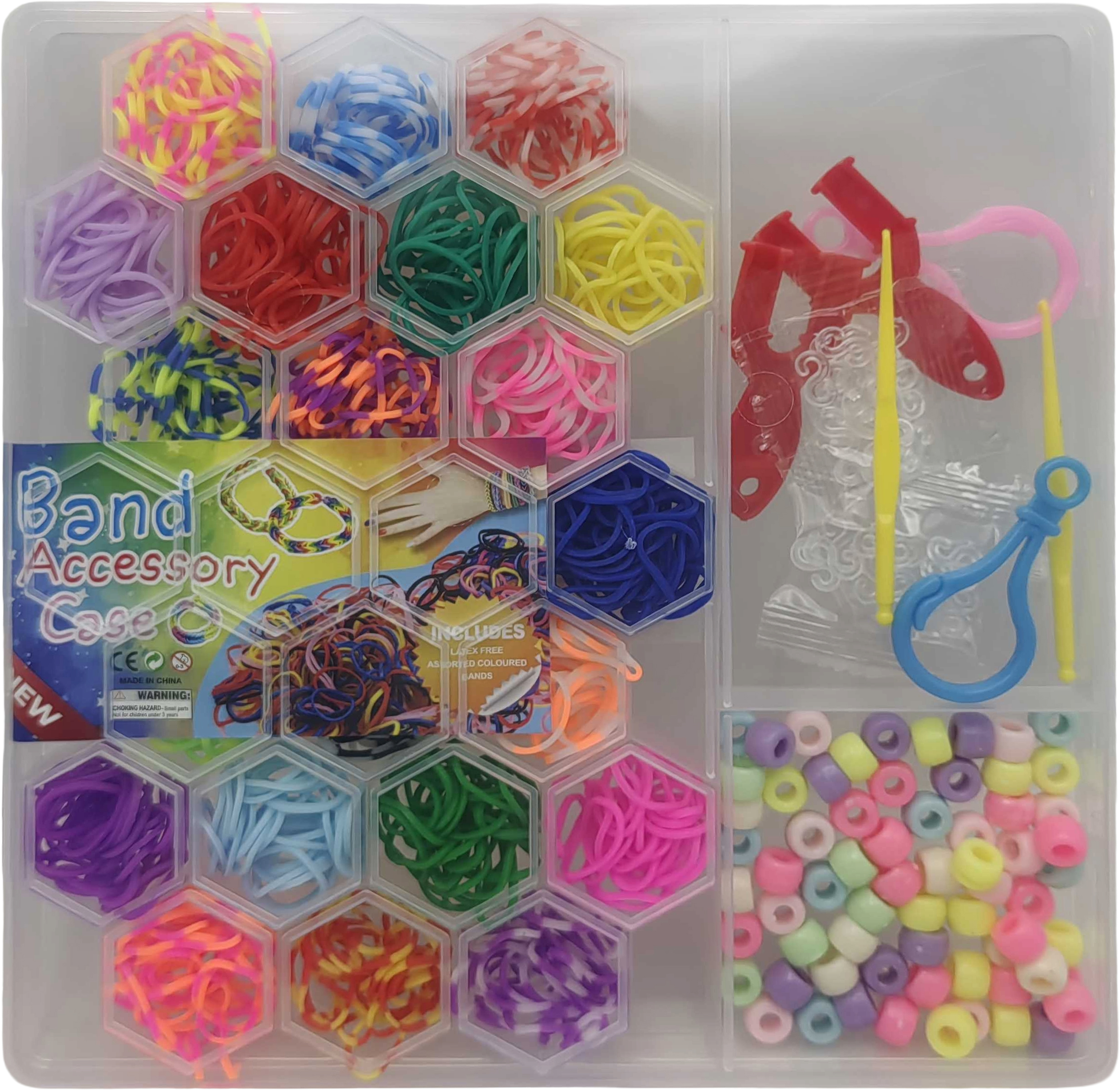 Н-р для плетін.-гумочки 400шт.у кор.