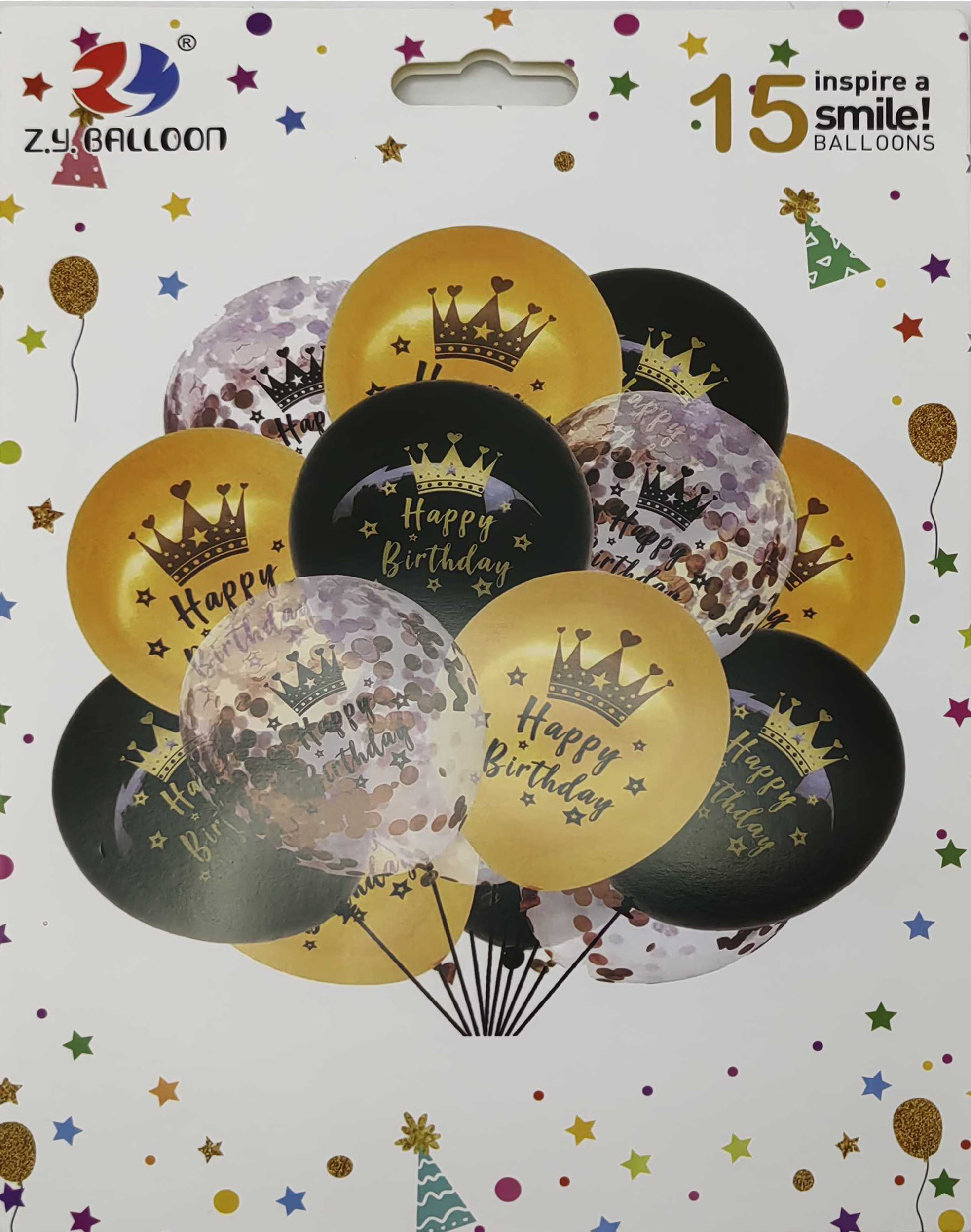 Н-р пов. куль 15шт.*30см 