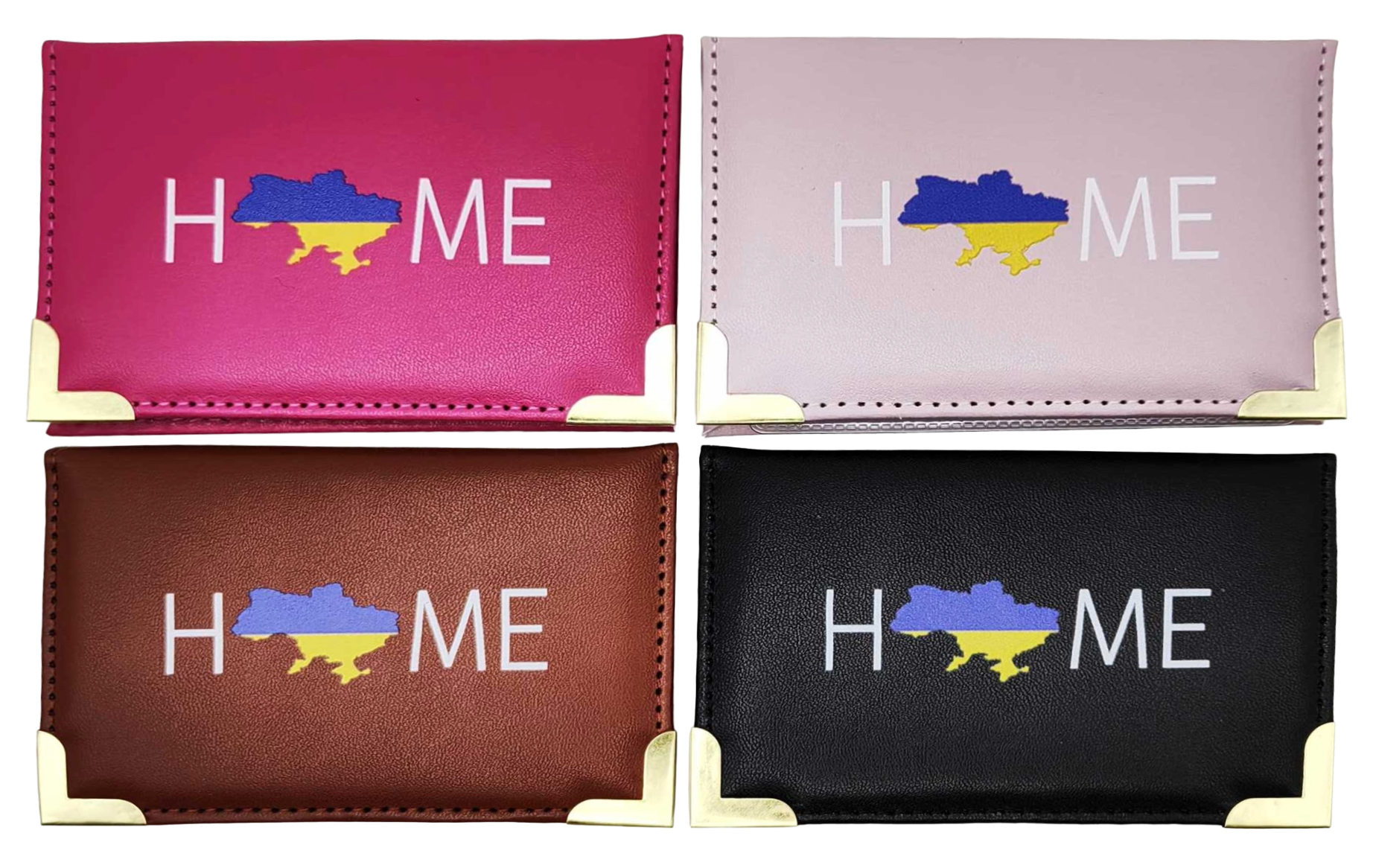 Обкладинка для паспорту ID шкір/зам 10.5*7.3см