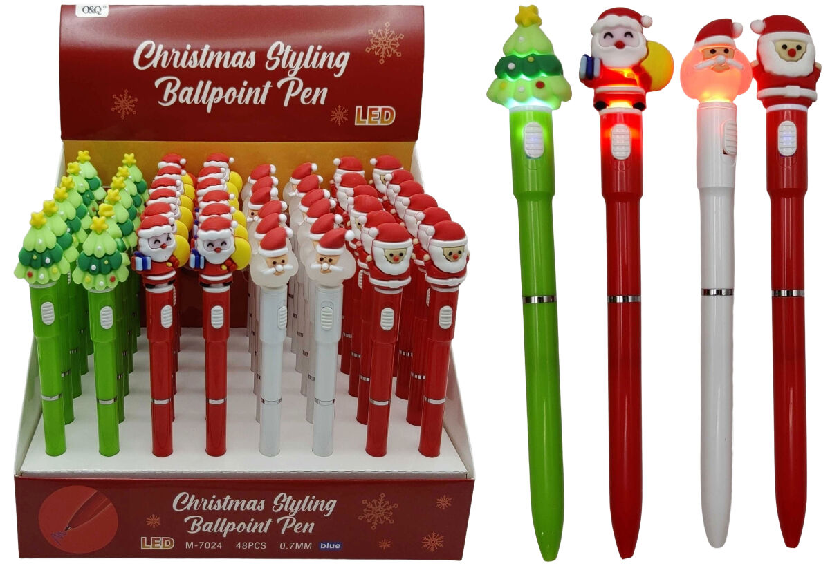 Ручка кулькова світиться 