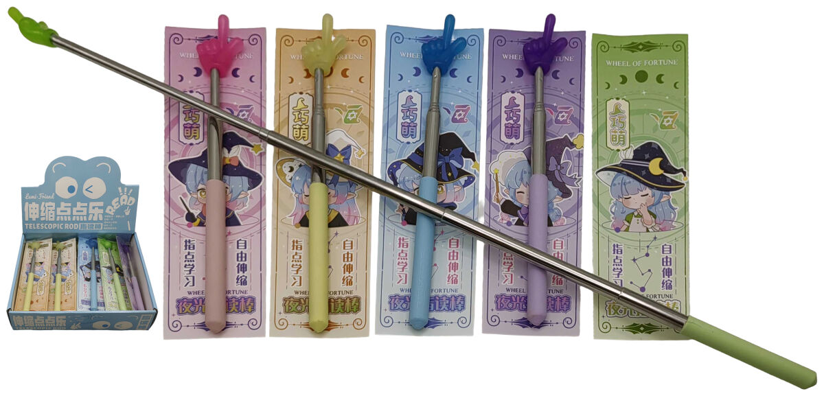 Указка складная телескопическая флуоресцентная 