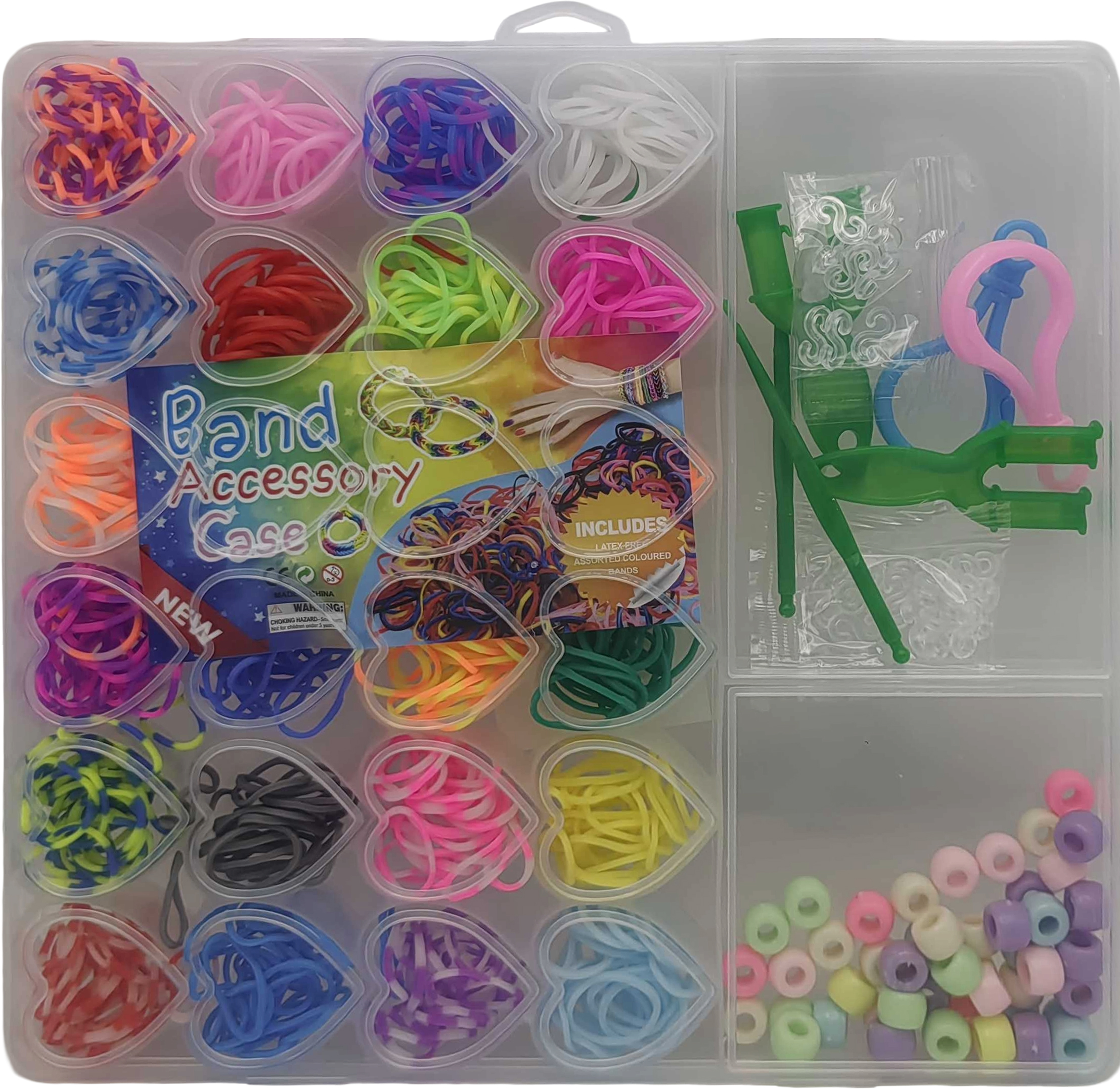 Н-р для плетін.-гумочки 400шт.у кор.