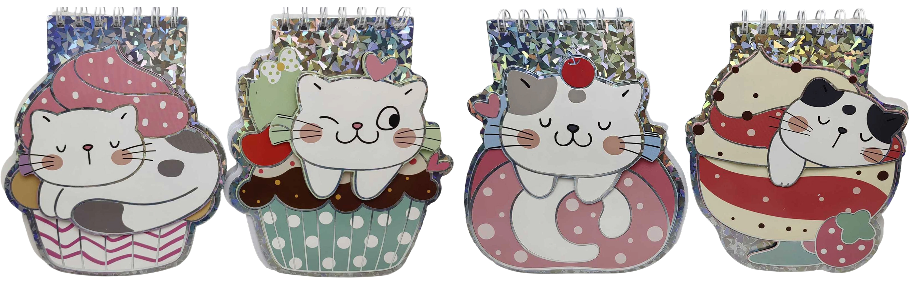 Блокнот на спіралі А5/60арк.фігурний 