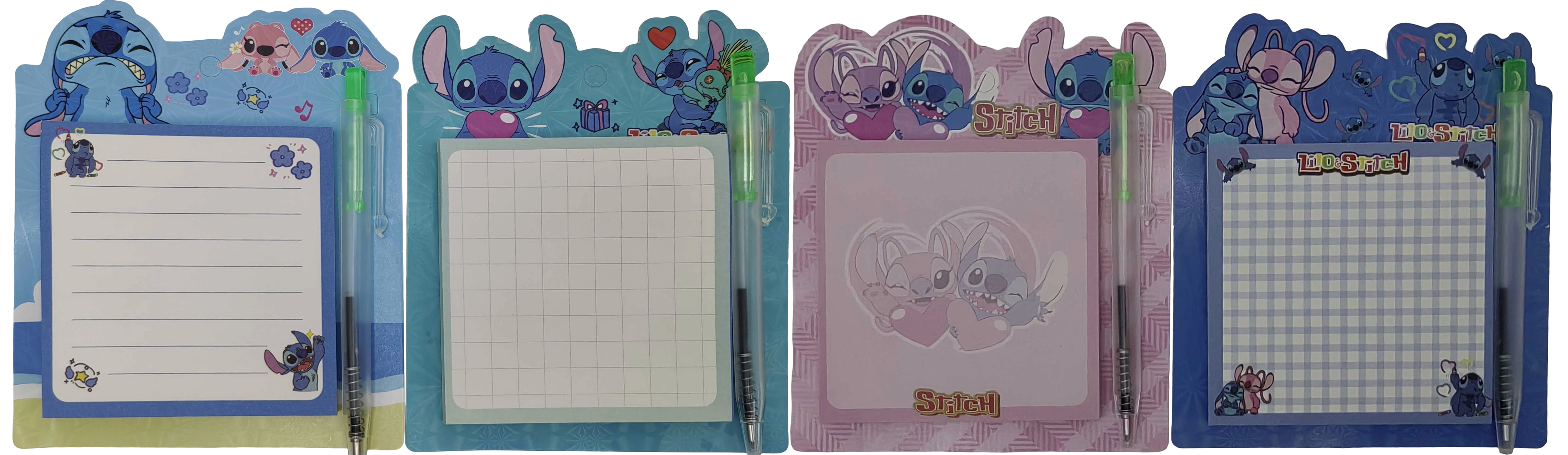 Папір для нотаток з ручкою кульков. 