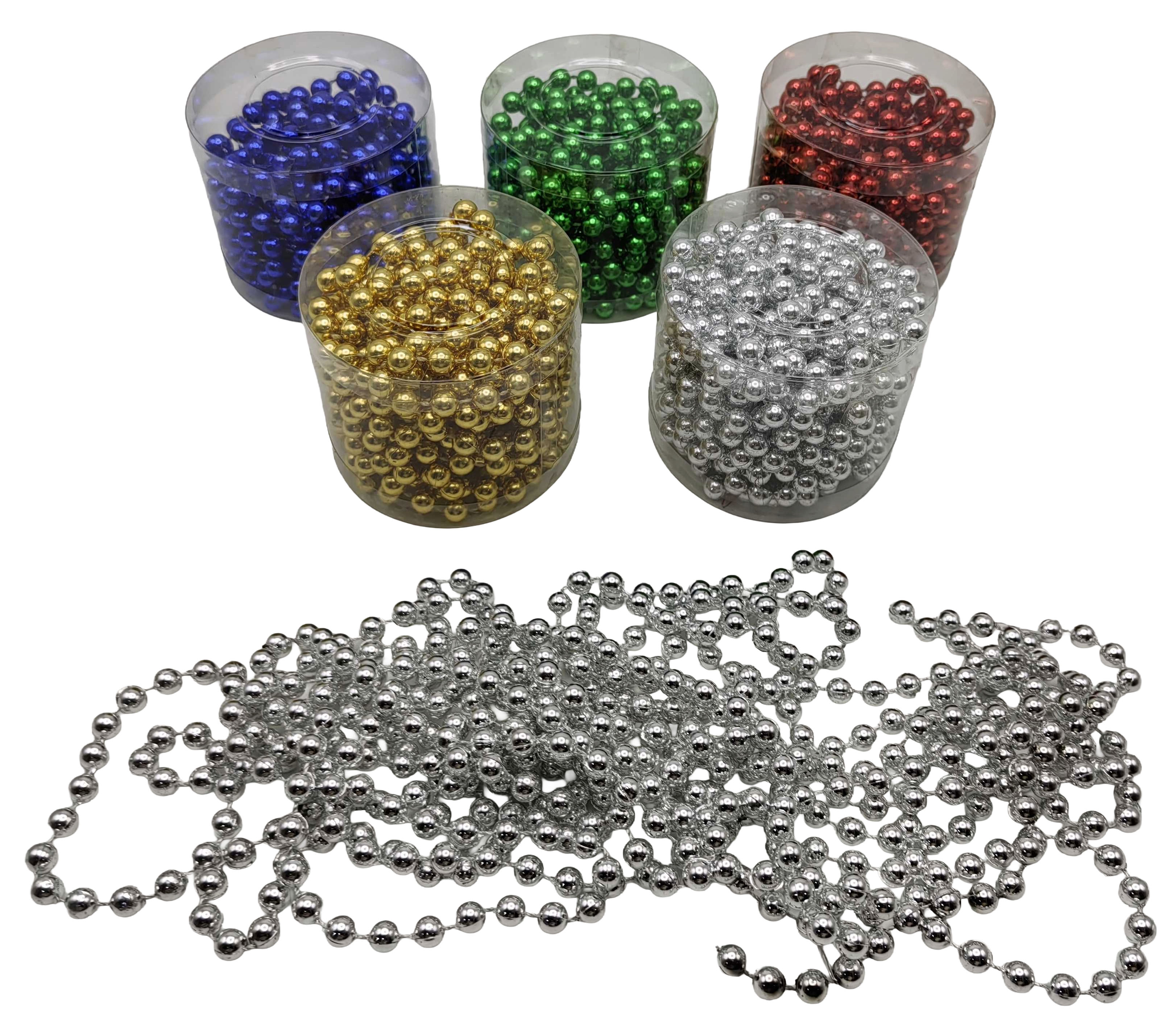 Намиста на ялинку 7,5мм*5м,5кол.