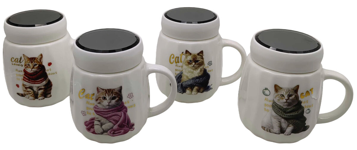 Термо-чашка керамічна 420мл 