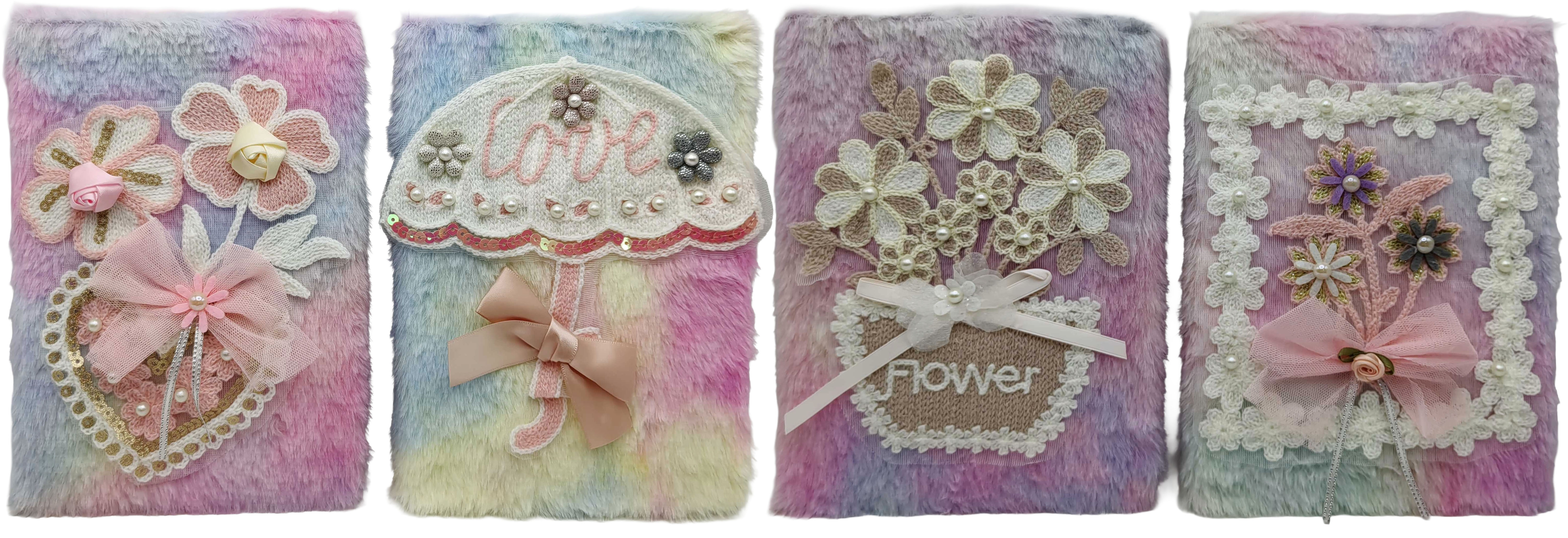 Блокнот хутряна обкладинка 