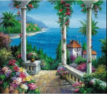 Картина за номерами б/кор.