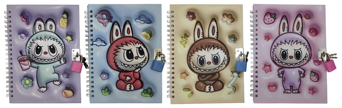 Блокнот на замочці мет. 13*18см  Блокнот на замочці мет. 13*18см