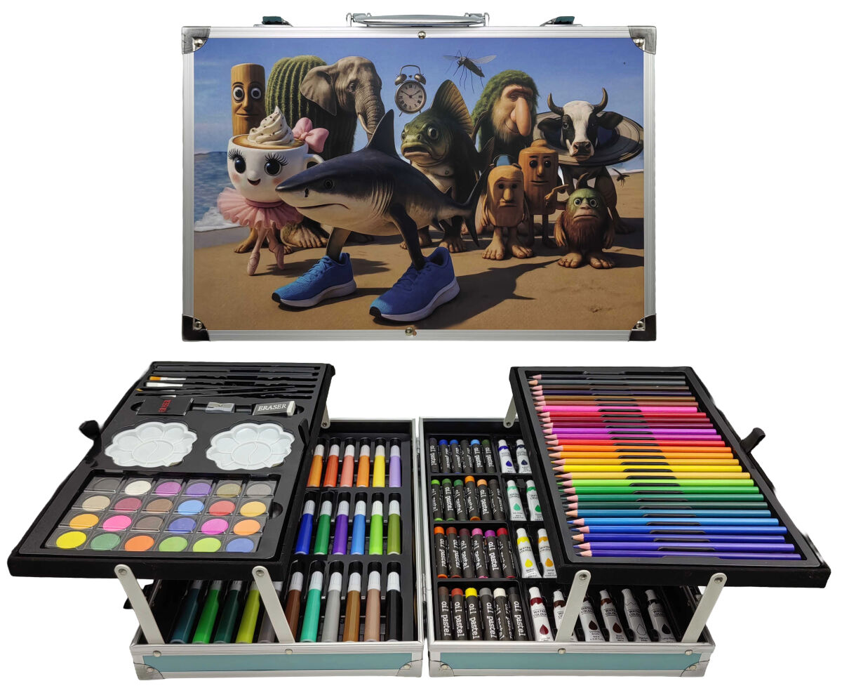 Набір художника для творчості 145 предметів 