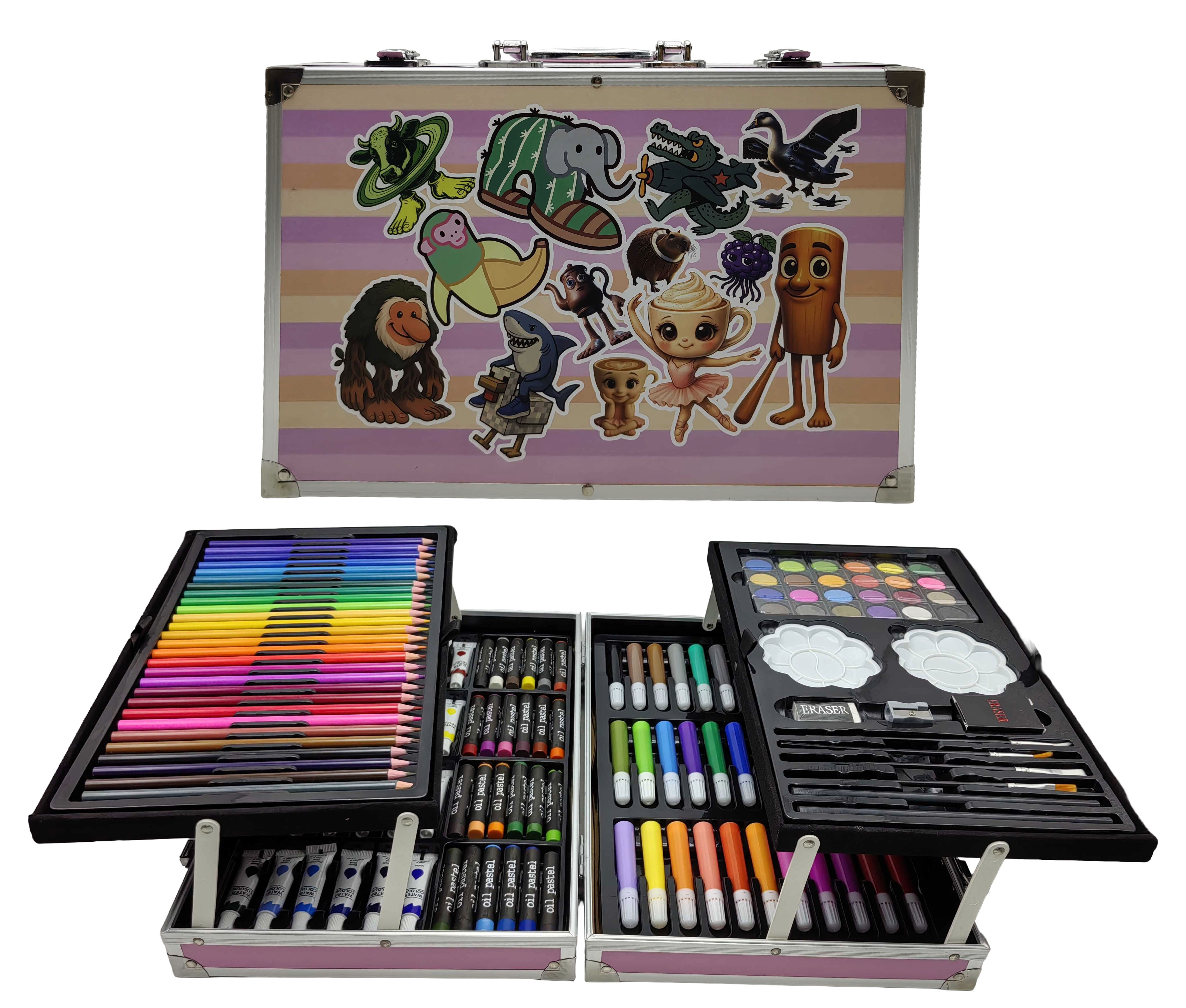 Набір художника для творчості 145 предметів 