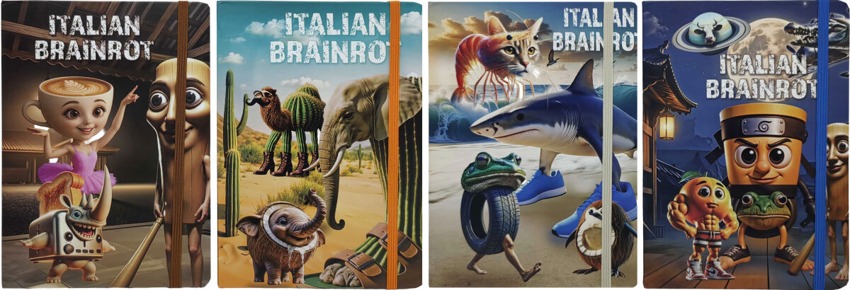 Блокнот на гумці  А5/80аркуш. 