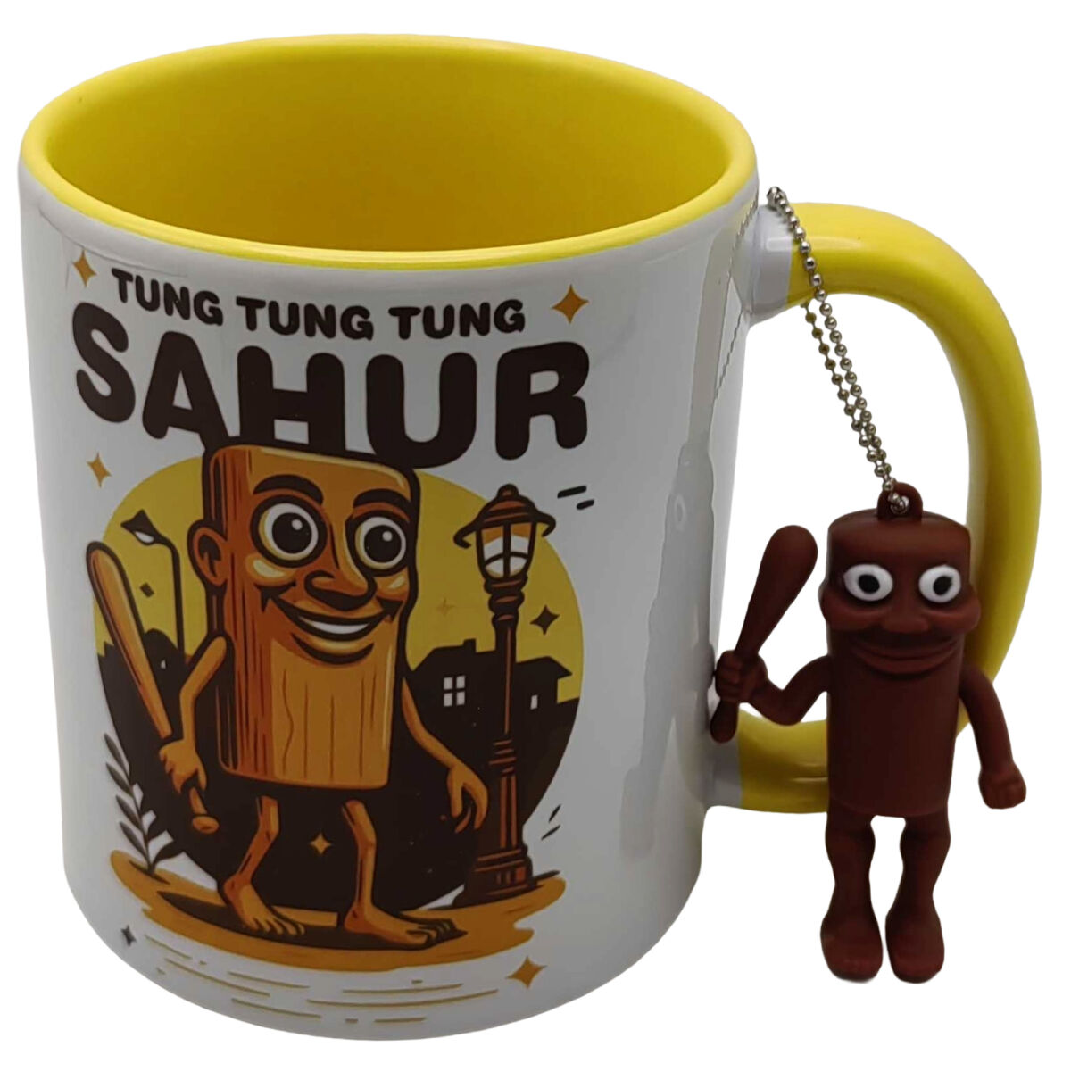 Чашка керамічна 400мл з брелоком 