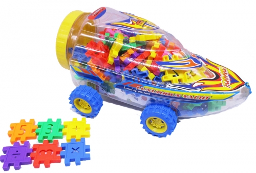 Конструктор пластик.88 деталей 