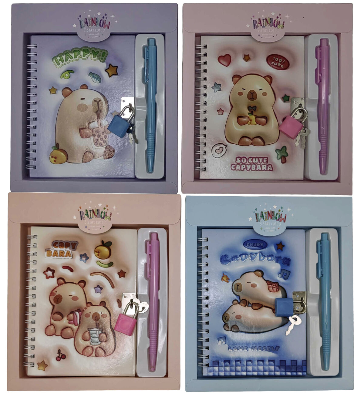 Блокнот на замочці мет.11*15см + ручка кулькова  Блокнот на замочці мет.11*15см + ручка кулькова