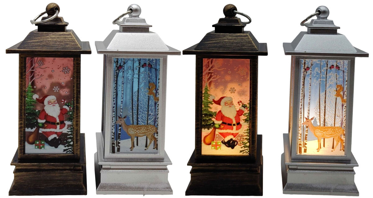 Ліхтар декор.новорічний світящ.LED 