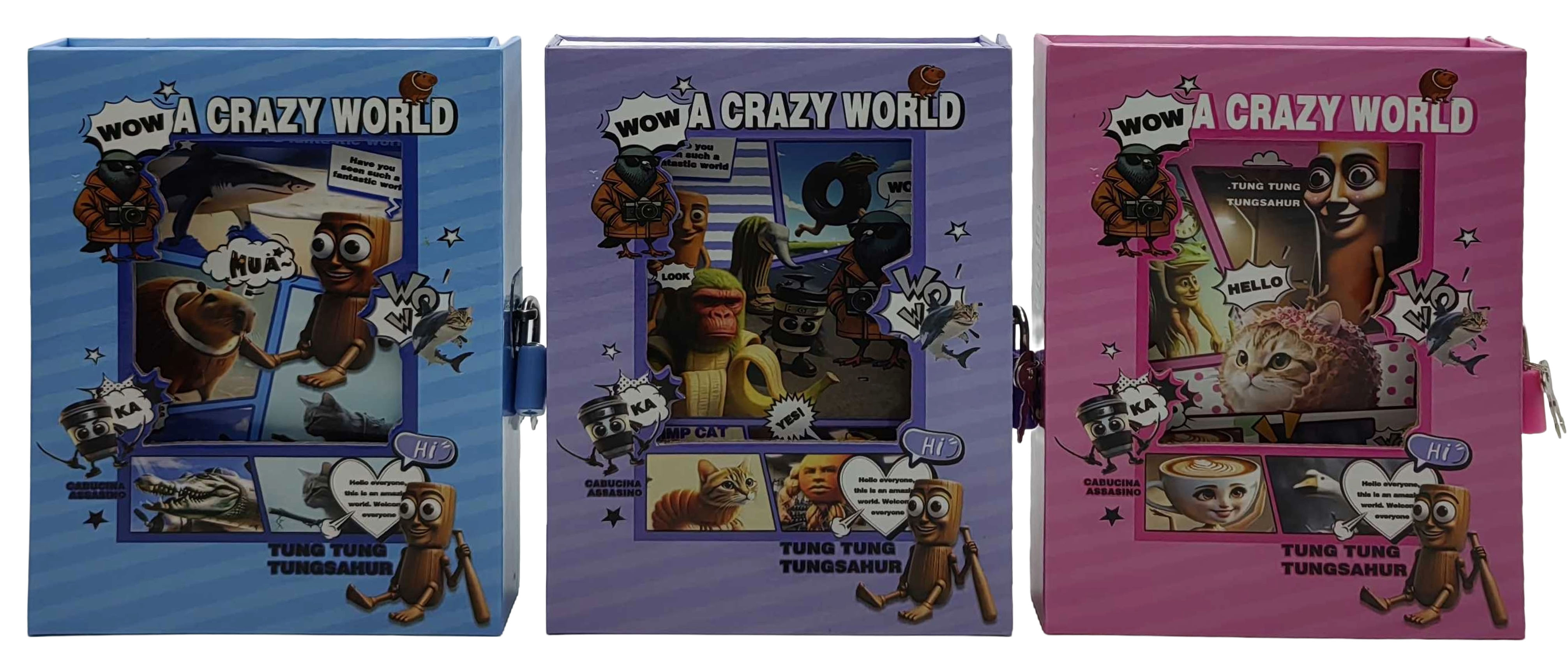 Блокнот на замочці у кор. 