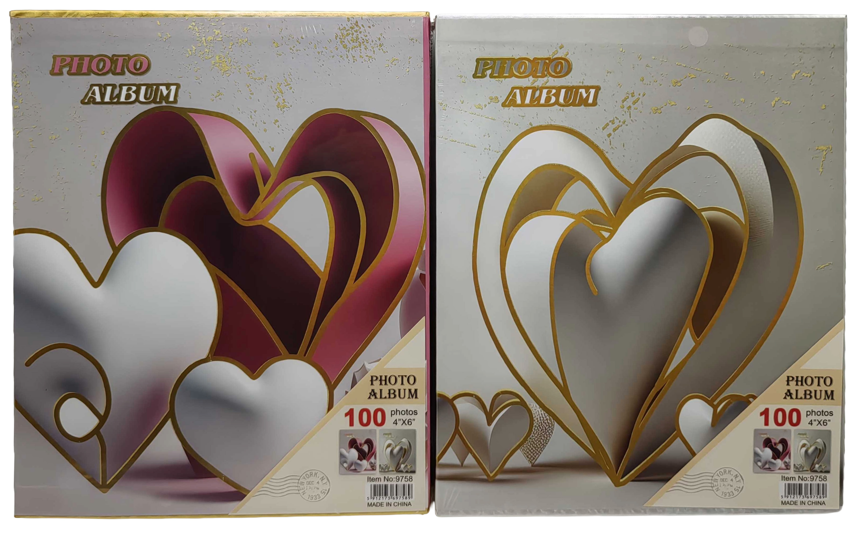 Фотоальбом на 100 фотографій 10*15см 