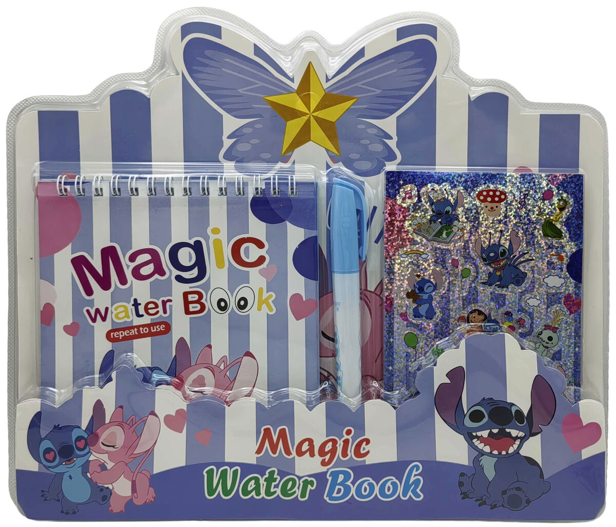 Альбом -розмальовка багаторазова рисуем водой 30*26см 